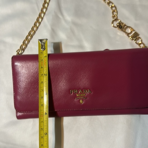 Prada Peonia Saffiano leather wallet - Picture 16 of 16